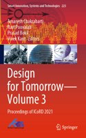 Design for Tomorrow--Volume 3
