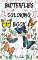 Butterflies coloring book