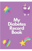 My Diabetes Record Book