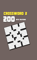 USA Best Crosswords for Adults with solutions: 200 Puzzles Easy, Medium to Hard Volume 2(USA Best Crosswords)