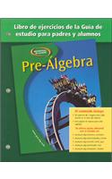 Pre-Algebra, Spanish Parent and Student Study Guide Workbook