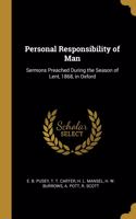 Personal Responsibility of Man