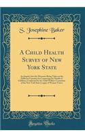 A Child Health Survey of New York State: An Inquiry Into the Measures Being Taken in the Different Counties for Conserving the Health of Children; Conducted by the Child Welfare Committee of the New York State League of Women Voters (Classic Reprin