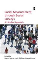 Social Measurement through Social Surveys