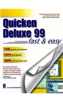 Quicken Deluxe 99 Fast and Easy (Fast & Easy)