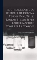 Plictho de larte de tentori che insegna tenger pani, telle, banbasi et sede si per larthe magiore come per la comvne