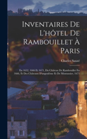 Inventaires De L'hôtel De Rambouillet À Paris