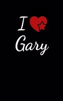 I Love Gary: Soulmate Lovers Journal / Notebook / Diary. For everyone who's in love with Gary. 6x9 inches, 150 pages.