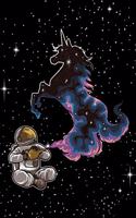 Astronaut Rubs a Wonder Lamp and a Unicorn Appears