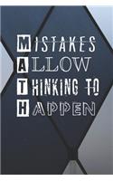 (MATH) Mistakes Allow Thinking To Happen