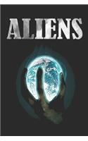 Aliens: Alien Notebook, Journal, Diary size 6x9
