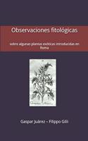 Observaciones fitológicas