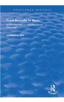 From Aristotle to Marx
