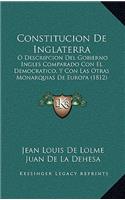 Constitucion De Inglaterra