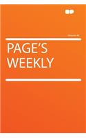 Page's Weekly Volume 46
