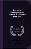 Deutsche Entomologische Zeitschrift, Volumes 1889-1900