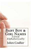 Baby Boy & Girl Names