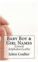 Baby Boy & Girl Names