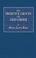 On Primitive Groups of Odd Order