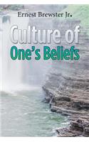 Culture of One's Beliefs