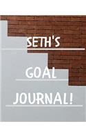 Seth's Goal Journal: 2020 New Year Planner Goal Journal Gift for Seth / Notebook / Diary / Unique Greeting Card Alternative