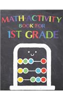 Math Activity Book for 1st Grade