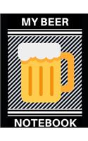 My Beer Notebook: (3 Notebook)