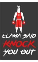 Llama Said Knock You Out