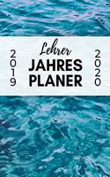 Lehrer Jahres Planer 2019 2020