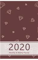 2020 Monthly & Weekly Planner