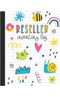 Reseller Inventory Log: Product Listing Notebook For Online Clothing Sellers, Doodles