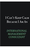 I cant Keep Calm because I am an International Management Consultant: Writing careers journals and notebook. A way towards enhancement