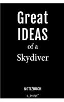 Notizbuch für Skydiver