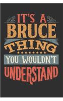 It's A Bruce You Wouldn't Understand: Want To Create An Emotional Moment For A Bruce Family Member ? Show The Bruce's You Care With This Personal Custom Gift With Bruce's Very Own Family