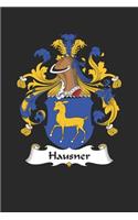 Hausner: Hausner Coat of Arms and Family Crest Notebook Journal (6 x 9 - 100 pages)