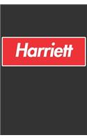 Harriett: Harriett Planner Calendar Notebook Journal, Personal Named Firstname Or Surname For Someone Called Harriett For Christmas Or Birthdays This Makes Th