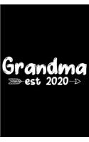 Grandma Est 2020: Grandparent's Day Journal Notebook Gifts, Funny Grandpa & Grandma Notebook Journal, Grandmother & Grandfather Journal, Grandparents Journal for Gran