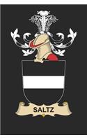 Saltz: Saltz Coat of Arms and Family Crest Notebook Journal (6 x 9 - 100 pages)