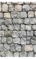 Journal: Rock Wall 6 x 9 Unlined Blank Empty Numbered 200 Pages