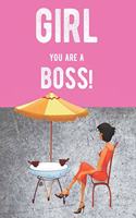 Girl Boss Notebook for a Rockstar Female Entrepreneur