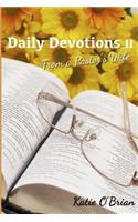 Daily Devotions II: From a Pastor's Wife