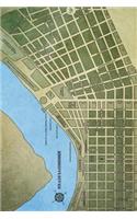 Antique Map of the French Quarter in New Orleans, Louisiana Journal