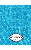 Notebook Journal : Pool: Pocket Notebook Journal Diary, 120 pages, 8.5 x 11 (Dot-Grid,Graph,Lined,Blank Notebook Journal)