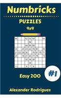 Numbricks Puzzles - Easy 200 vol. 1