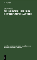 Frühliberalismus in Der Donaumonarchie