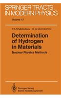 Determination of Hydrogen in Materials