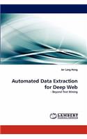 Automated Data Extraction for Deep Web