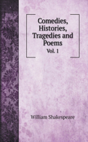 Comedies, Histories, Tragedies and Poems: Vol. 1