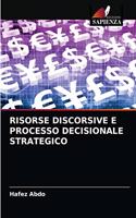 Risorse Discorsive E Processo Decisionale Strategico