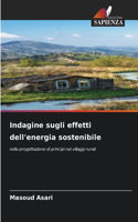 Indagine sugli effetti dell'energia sostenibile